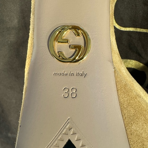 High Heels but very comfy Caramel Platform Gucci! As new! Used only twice! - Picture 2 of 13